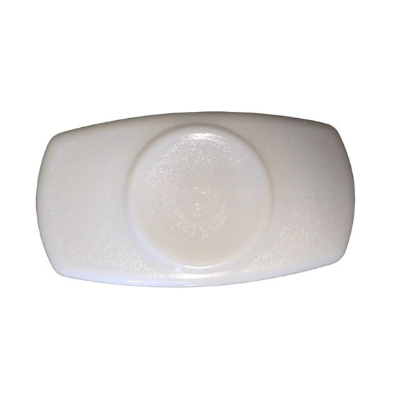 Federal‎ Iridescent Green Brown Iridescent Stripe Mesa Moss Rectangle Glass Bowl - Picture 9 of 10